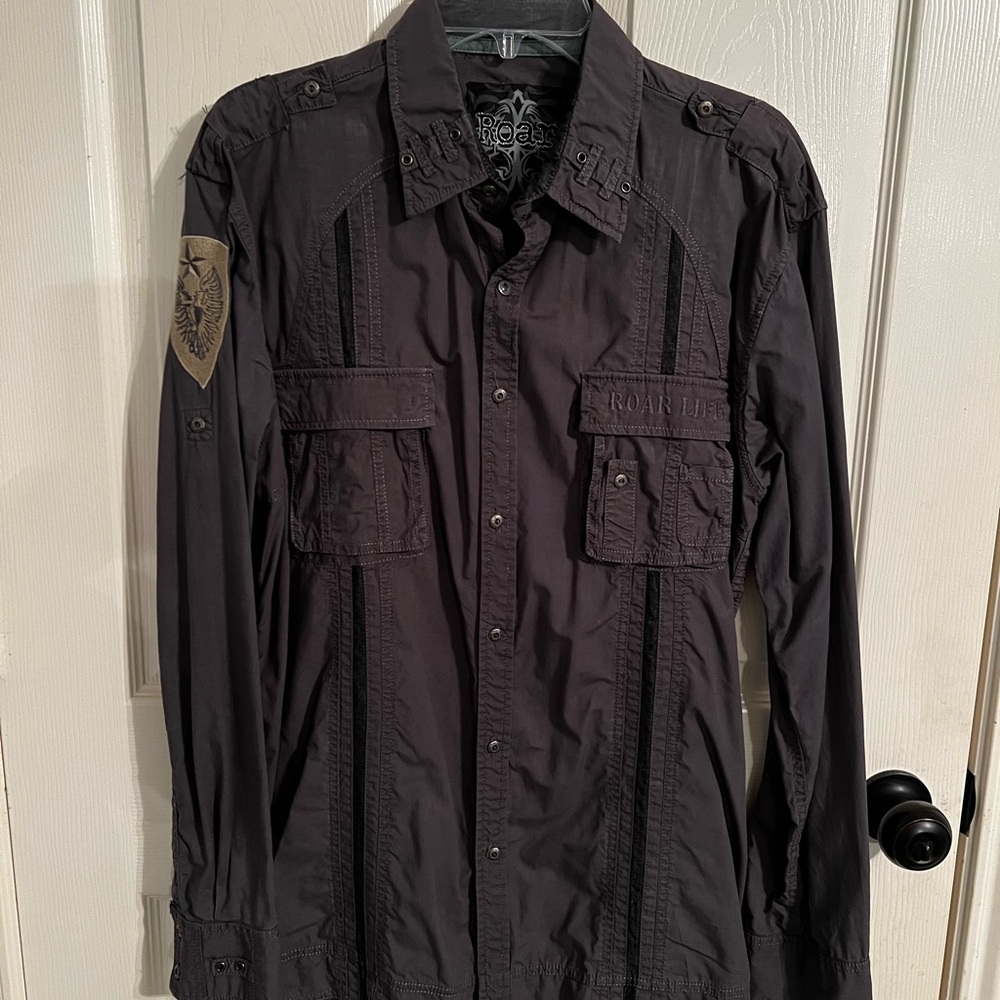 Roar XL Steel Grey Shirt